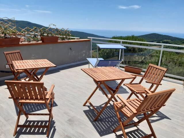 Vista Sulle Isole Dell'Arcipelago Toscano Nibbiaia Екстер'єр фото