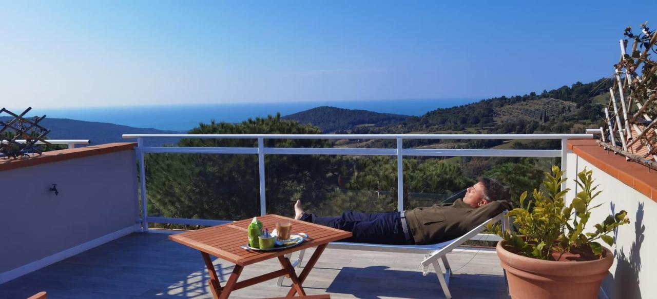 Vista Sulle Isole Dell'Arcipelago Toscano Nibbiaia Екстер'єр фото
